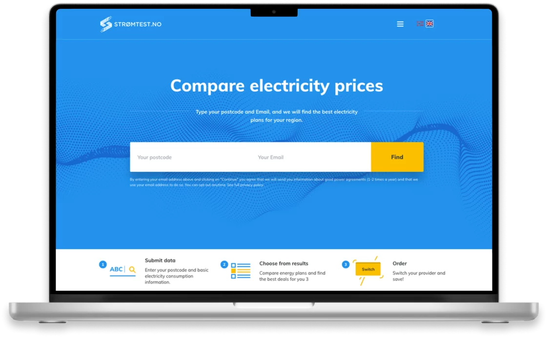 stromtest screen