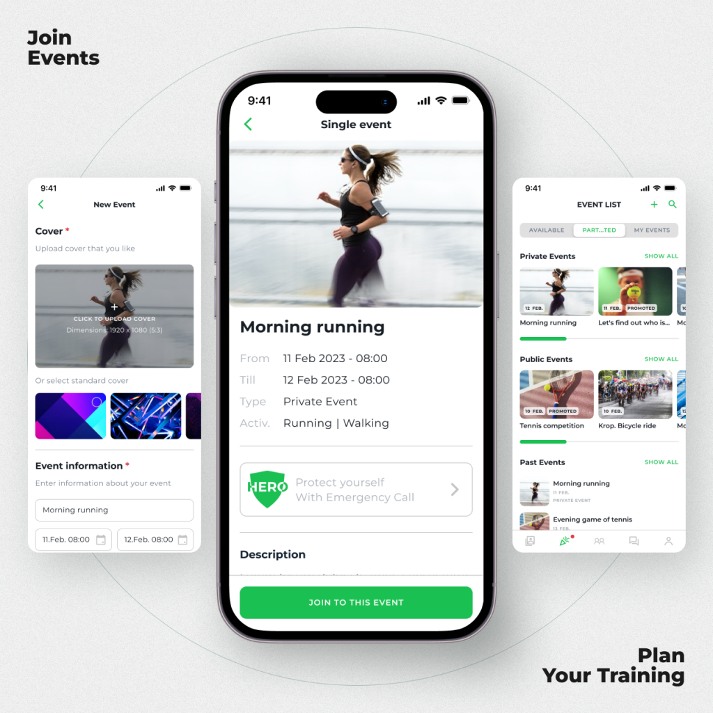 » case - fitness mobile app development