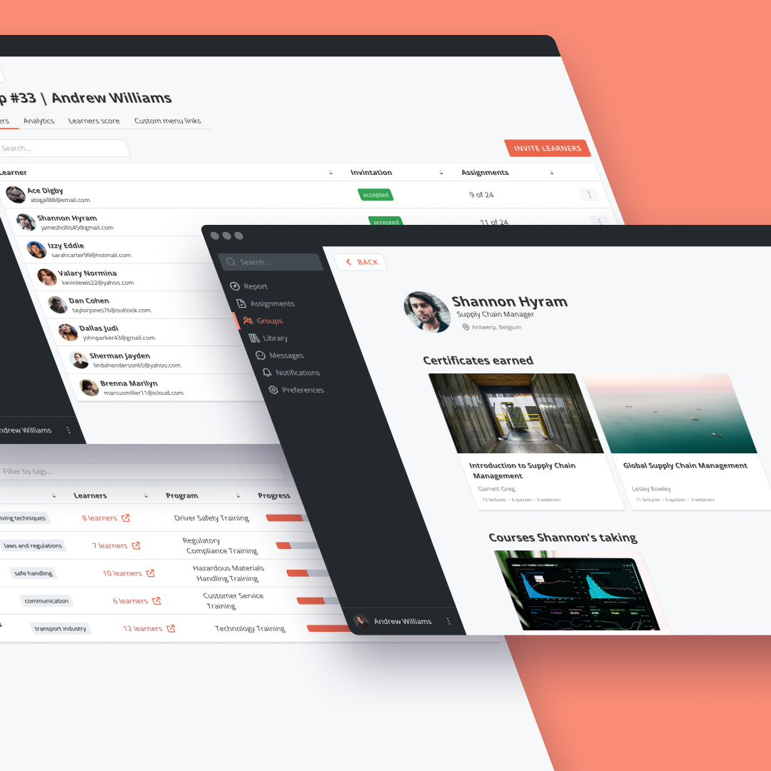 Case Corporate LMS Development EVNE Developers End to end 