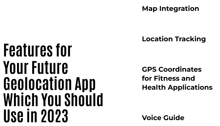 features you should use in gps app development