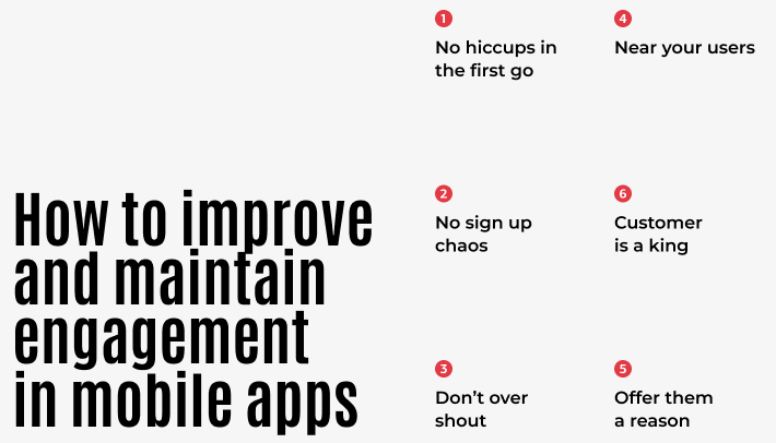 engagement improvements in mobile apps