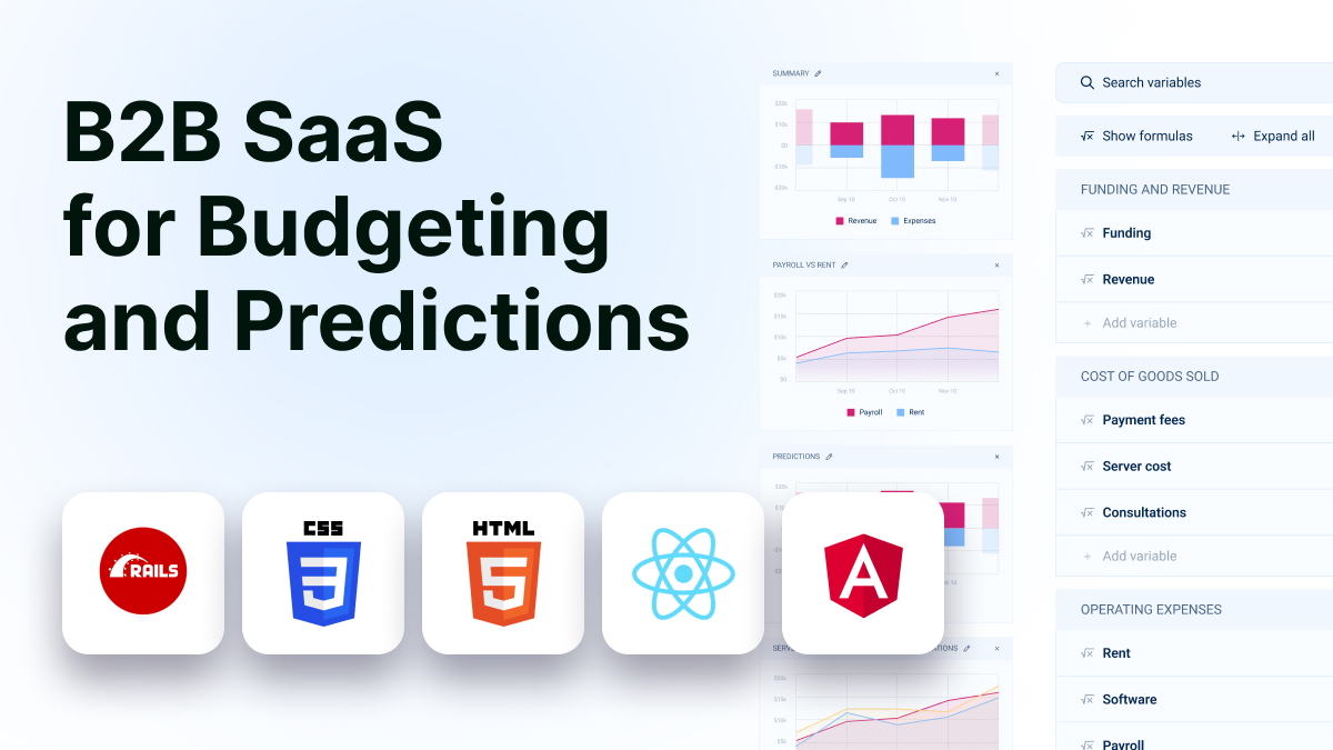» b2b saas for budgeting and predictions