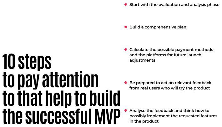 » how not to fail a digital startup mvp the 10-steps list