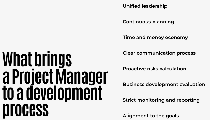 » the true influence of a project manager on the development process quality